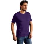 T-shirts Promodoro violets en coton bio à col rond Taille XS look fashion pour homme 