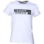 T shirt blanc garcon teddy smith troma camo