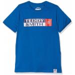 T-shirts à col rond Teddy Smith blancs en coton enfant en promo 