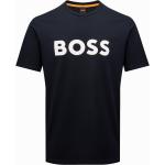 T-shirts col rond de créateur HUGO BOSS BOSS bleus en coton à col rond Taille S pour homme 