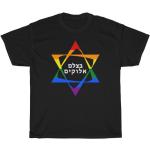 T-Shirt B'tzelem Elohim Gay Pride Arc-En-Ciel