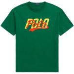 T-shirts à imprimés de créateur Ralph Lauren Polo Ralph Lauren verts en caoutchouc Taille M classiques pour homme 
