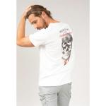 T-shirts à imprimés Deeluxe en coton à motif têtes de mort à manches courtes Taille XXL look Rock pour homme en promo 