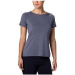 T-shirts Columbia Peak to Point bleus à manches courtes Taille XS pour femme en promo 