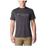 T-shirts techniques Columbia Titan Pass noirs Taille S pour homme en promo 