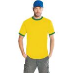 T-shirts Promodoro vert menthe en coton à col rond Taille XXL rétro pour homme en promo 