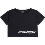 T-shirt courts Champion noirs Taille S pour femme en promo 