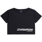 T-shirt courts Champion noirs Taille L pour femme en promo 