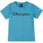 T-shirts Champion bleus look streetwear pour garçon de la boutique en ligne Emp-online.fr 
