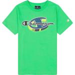 T-shirts Champion verts look streetwear pour garçon de la boutique en ligne Emp-online.fr 