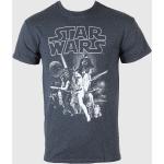 T-shirts gris en coton Star Wars Un nouvel espoir Taille S look fashion pour homme 