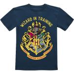 T-shirts à col rond bleues foncé en coton Harry Potter Harry pour bébé de la boutique en ligne Emp-online.fr 