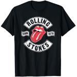 T-shirts noirs Rolling Stones Taille S classiques pour homme 