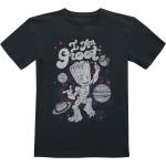 T-shirts à col rond noirs en coton Les Gardiens de la Galaxie Groot pour bébé de la boutique en ligne Emp-online.fr 