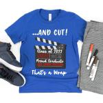 T-shirts bleu marine pour garçon de la boutique en ligne Etsy.com 