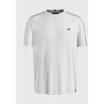 T-shirts de sport Tommy Hilfiger Sport blancs en coton à galons Taille 3 XL pour homme 
