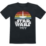 T-shirts à col rond noirs en coton Star Wars X-Wing pour bébé de la boutique en ligne Emp-online.fr 