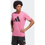 T-shirts adidas Essentials rose fushia à logo Taille S pour homme en promo 