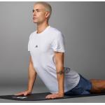T-shirts de yoga adidas blancs Taille XS pour homme 