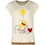 T-shirts à col rond blanc crème en viscose Winnie l'Ourson pour bébé de la boutique en ligne Emp-online.fr 