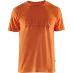 T-shirts à imprimés orange en coton enfant 