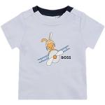 T-shirts à manches courtes HUGO BOSS BOSS bleues claires en coton à motif lapins de créateur pour garçon de la boutique en ligne Hugoboss.fr avec livraison gratuite 