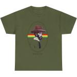 T-shirts noirs imprimé africain à motif lions enfant style ethnique 
