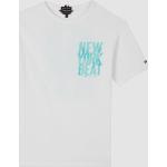T-shirts à col rond Tommy Hilfiger blancs en coton à motif New York Taille 8 ans pour garçon en promo de la boutique en ligne BazarChic.com avec livraison gratuite 