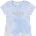 T-shirts à imprimés HUGO BOSS BOSS bleues claires à logo en coton de créateur Taille 12 ans pour fille de la boutique en ligne Hugoboss.fr avec livraison gratuite 