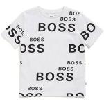 T-shirts à col rond HUGO BOSS BOSS blancs en coton de créateur Taille 14 ans pour garçon en promo de la boutique en ligne Hugoboss.fr avec livraison gratuite 