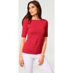 T-shirt encolure en u superbe, à porter seul ou associé - Linea Tesini - rouge