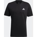 T-shirts adidas Essentials noirs avec broderie Taille M pour homme en promo 