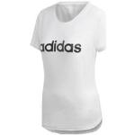 Adidas design 2 move logo tee du2080 femme blanc t shirt