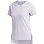 T-shirts de sport adidas Performance violets en jersey éco-responsable Taille S pour femme 