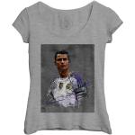 T-shirts Cristiano Ronaldo look fashion pour femme 