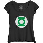 T-Shirt Femme Col Echancré Green Lantern Super Héros Bd Film Geek