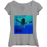 T-shirts Nirvana look Rock pour femme 