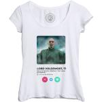T-Shirt Femme Col Echancré Voldemort Réseau Social Rencontre Amour