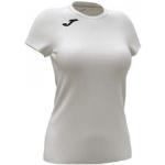 T-shirts Joma blancs à manches courtes à manches courtes à col rond Taille S pour femme 