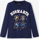 T-shirts à col rond bleu marine en coton Harry Potter Poudlard Taille 5 ans pour fille de la boutique en ligne Vertbaudet.fr 