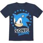 T-shirts à col rond bleus en coton Sonic pour bébé de la boutique en ligne Emp-online.fr 