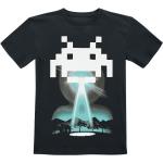 T-shirt Gaming de Space Invaders - Beam Me Up - 110/116 à 158/164 - pour filles & garçonse - noir