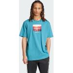 T-shirts adidas turquoise Taille M pour homme 