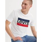 T-shirts Levi's blancs à logo éco-responsable Taille S look sportif pour homme 