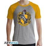 T-shirts jaunes Harry Potter Poufsouffle look fashion pour homme 