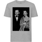 T-Shirt Homme Col Rond Ava Gardner Et Frank Sinatra Acteurs Photo De Stars Célébrités Vieux Cinéma Original 2