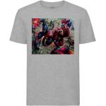 T-shirts col rond Captain America à col rond look fashion pour homme 