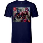 T-shirts col rond Captain America à col rond look fashion pour homme 
