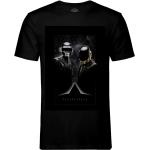T-Shirt Homme Col Rond Daft Punk Superheroes Affiche D'artistes Musique De Livio Bernardo Original Art