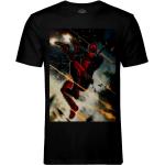 T-shirts col rond Deadpool à col rond look fashion pour homme 